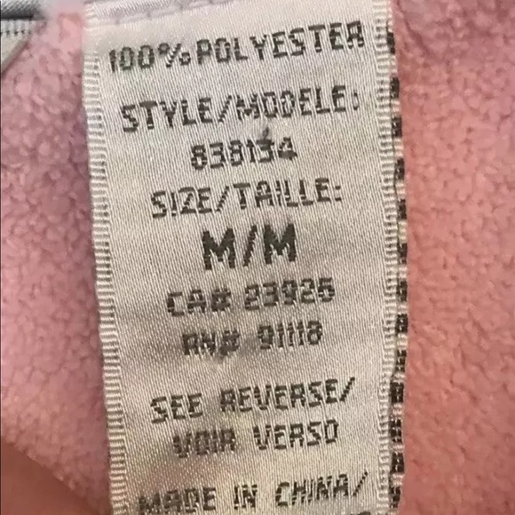 Jasmine Rose Fleece Robe Size Medium - Picture 5 of 8